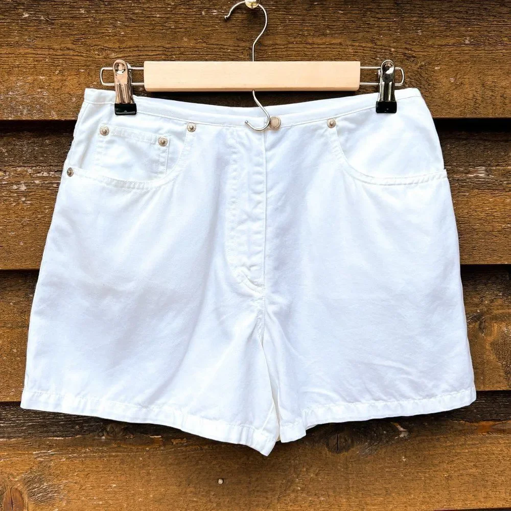 NWT Vintage Deadstock Ann Taylor Highwaisted White Shorts